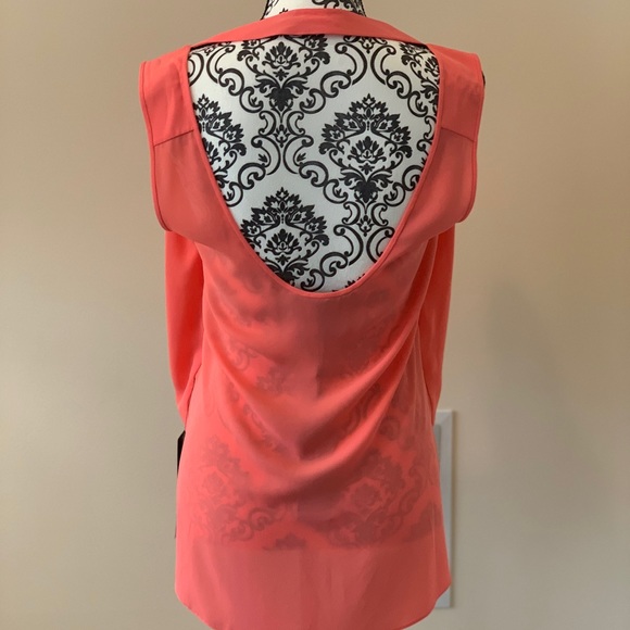 BCBG Silk high-low tank - Picture 3 of 5